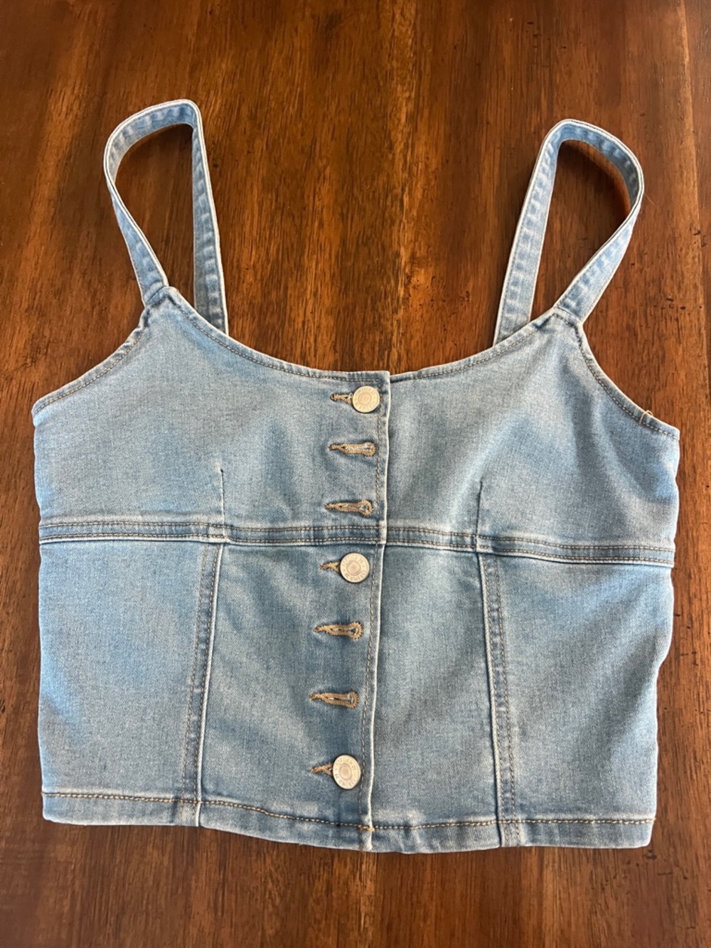 Forever 21 Denim Top